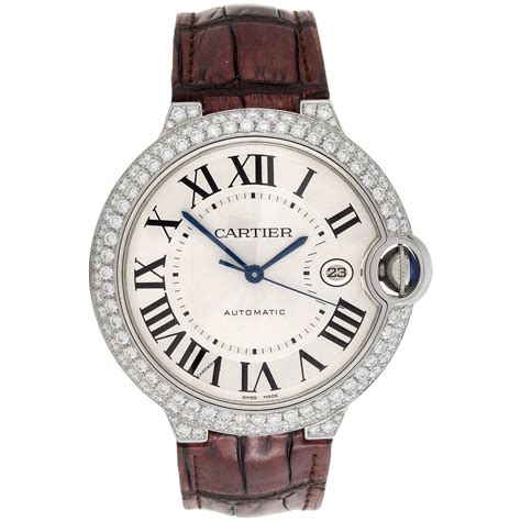 chrono24 cartier ballon bleu|cartier ballon bleu 42mm diamond.